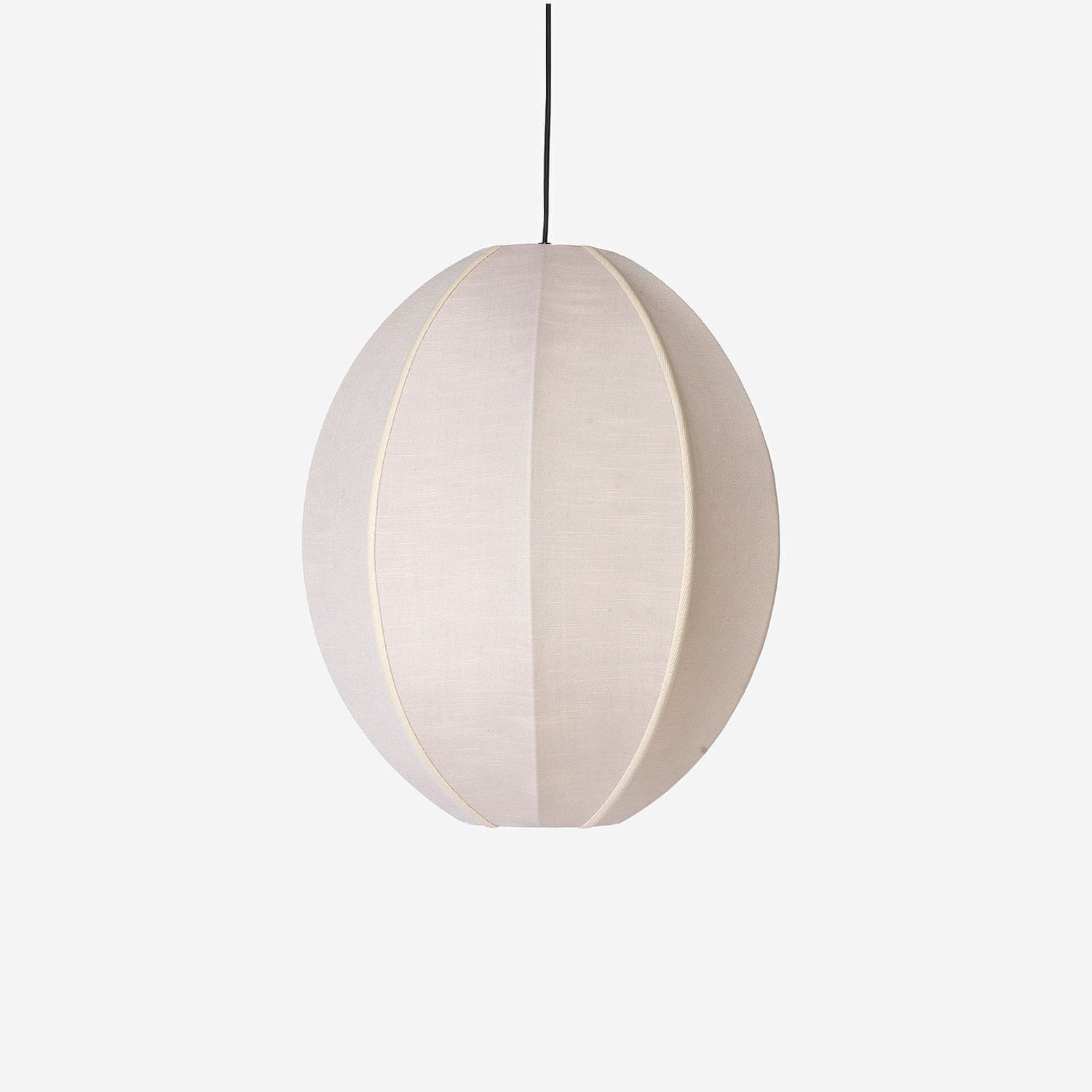 Lampa Indochina Sand Oval S owalna surowy jedwab ø35x40 cm OI SOI OI