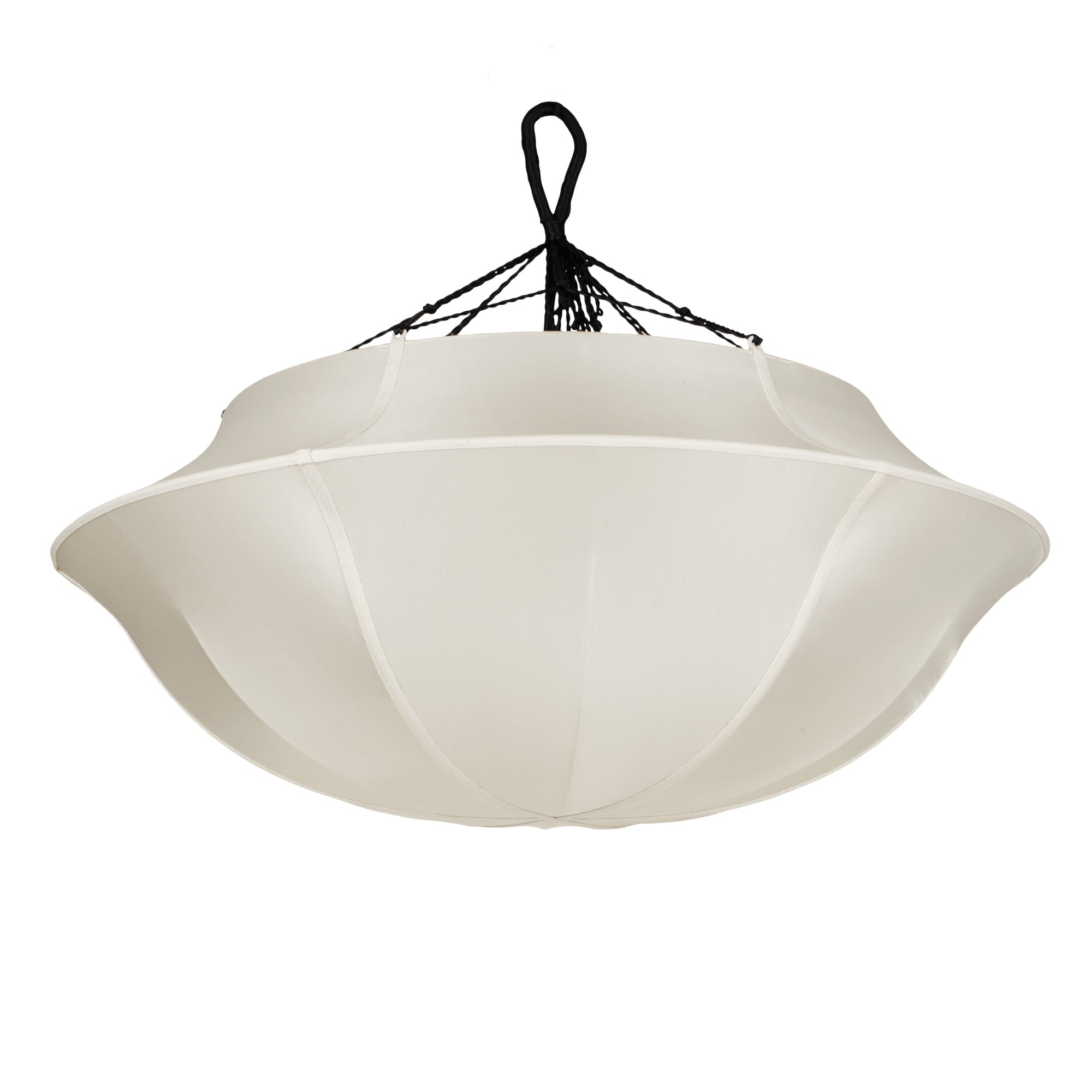 Lampa Indochina Umbrella Offwhite jedwab ø75x54cm OI SOI OI