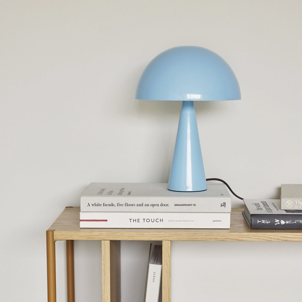 Lampa Mush Mini błękitna grzybek ø25x33cm Hübsch