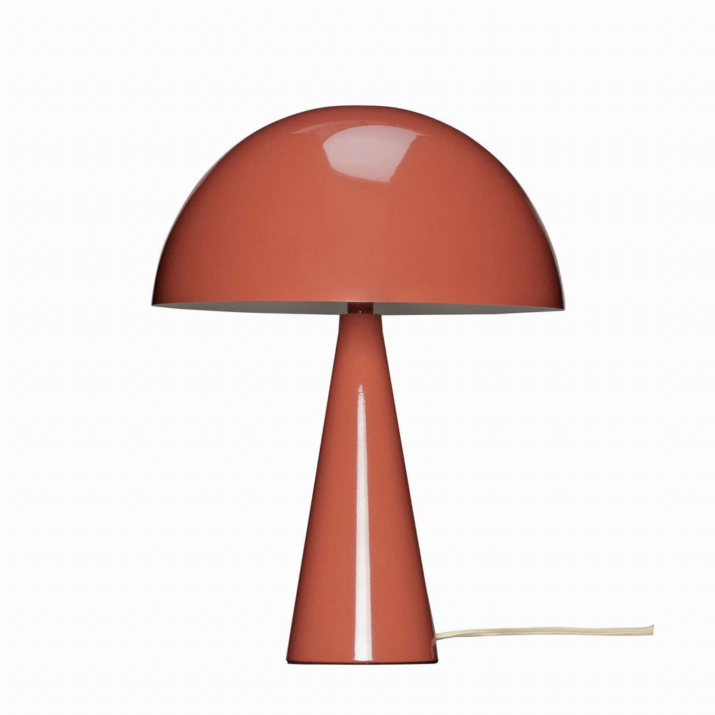 Lampa Mush Mini bordowa grzybek ø25x33cm Hübsch