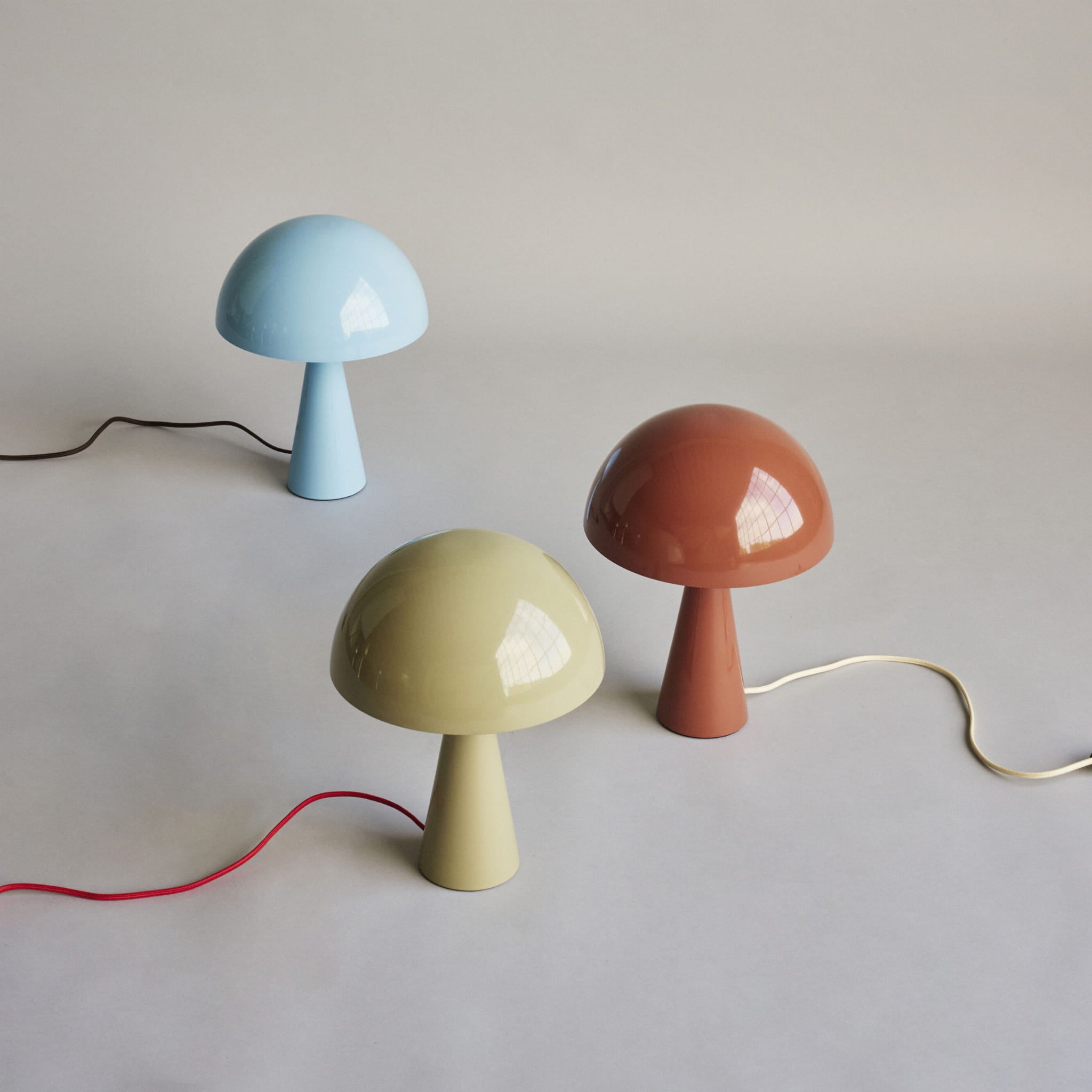 Lampa Mush Mini piaskowa grzybek ø25x33cm Hübsch