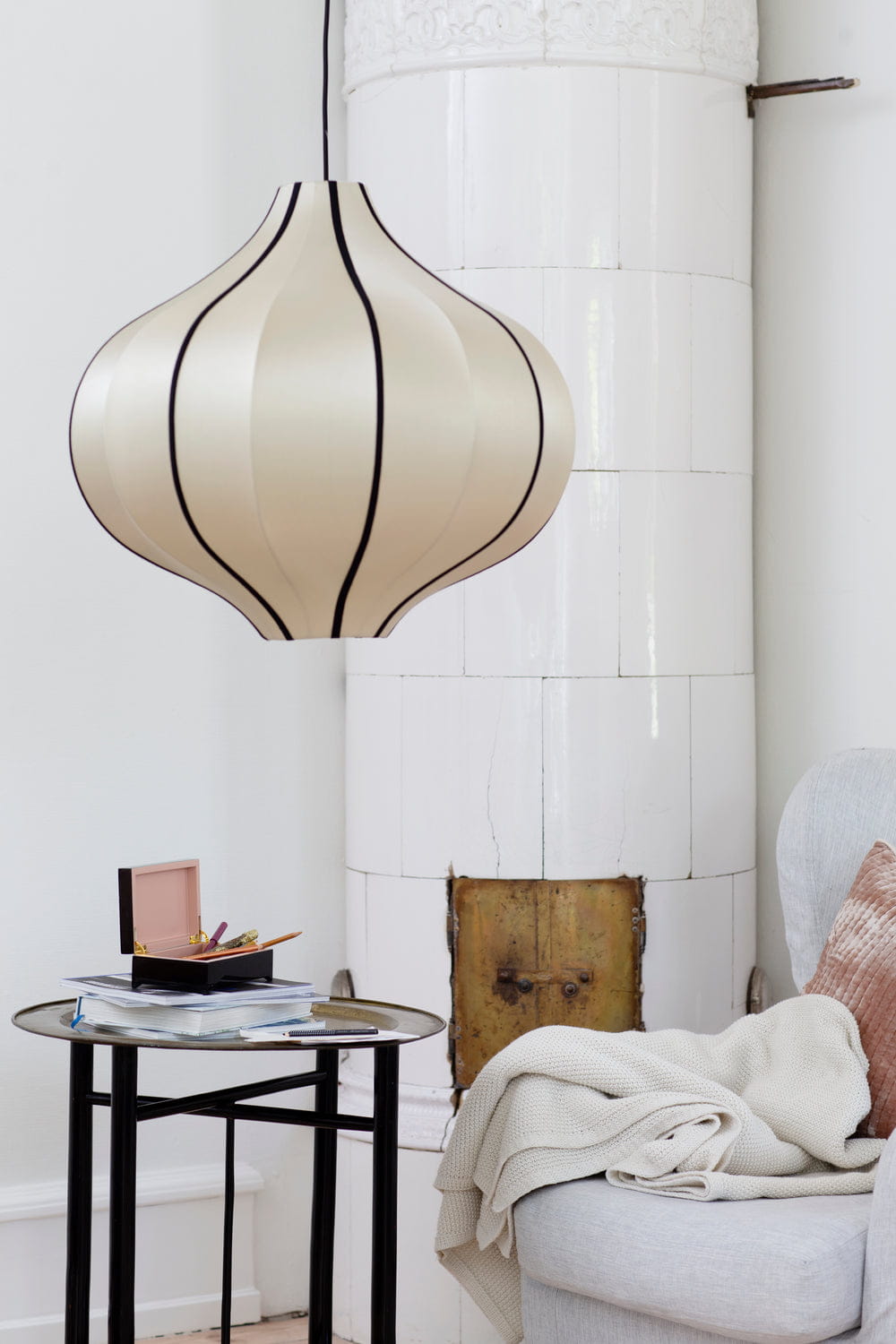 Lampa Onion Classic jedwab ø58x54 cm cebulka OI SOI OI