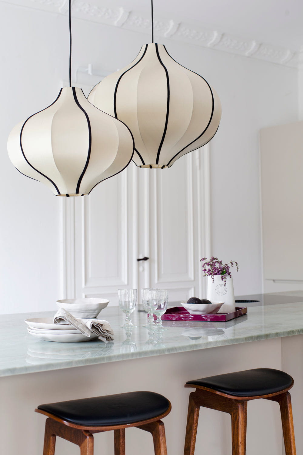Lampa Onion Classic jedwab ø58x54 cm cebulka OI SOI OI