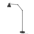 Lampa podłogowa Barca czarna metalowa Bloomingville