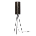 Lampa podłogowa Edge metalowa czarno złota 130cm Hübsch