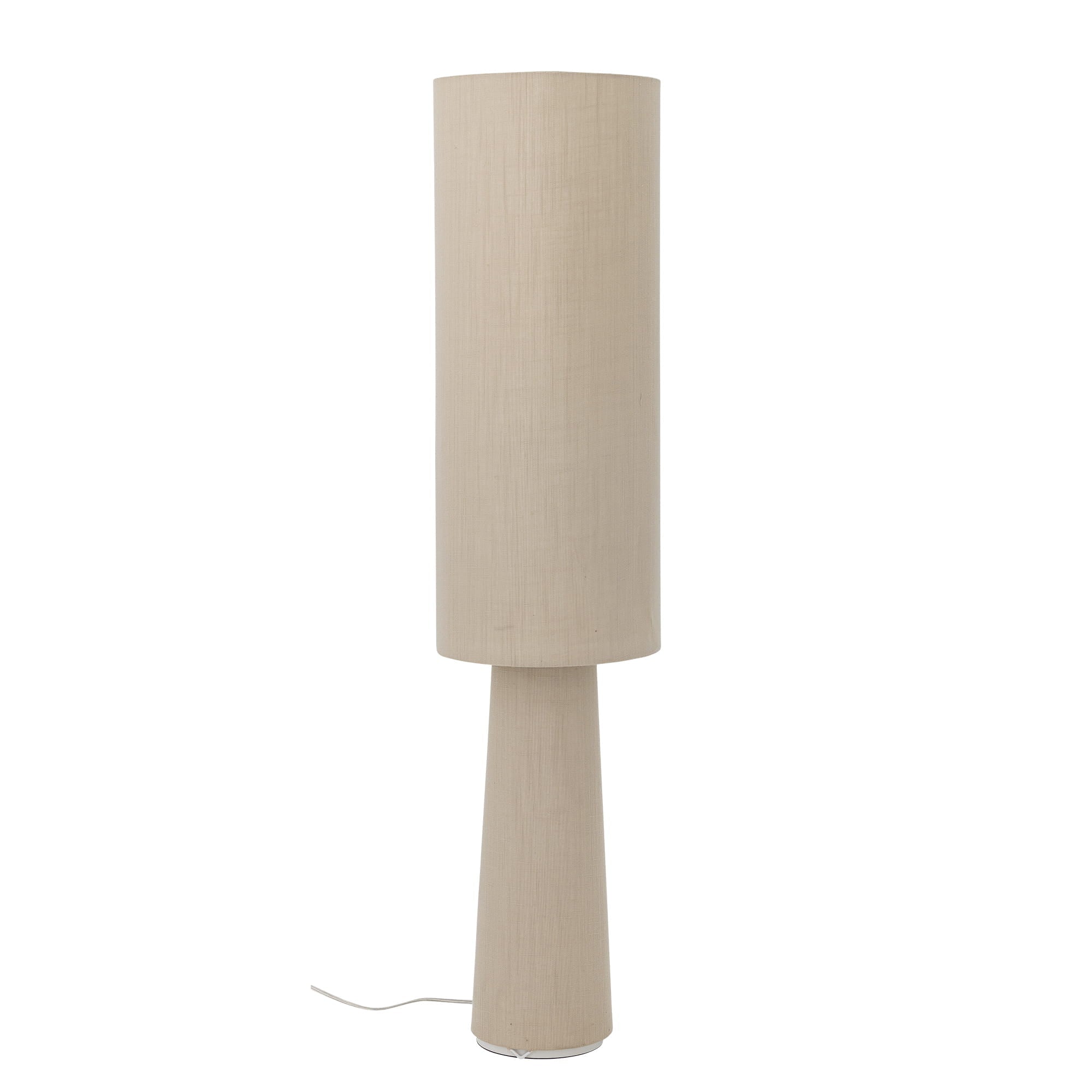 Lampa podłogowa Emmie naturalny Len Bloomingville