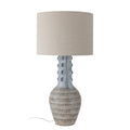 Lampa podłogowa Gadiela niebieska kamionka Bloomingville