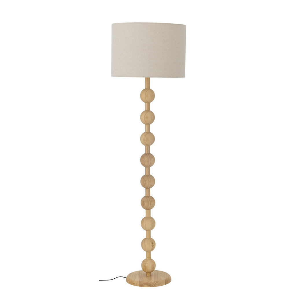 Lampa podłogowa Giacoma naturalny Drewno kauczukowe Bloomingville