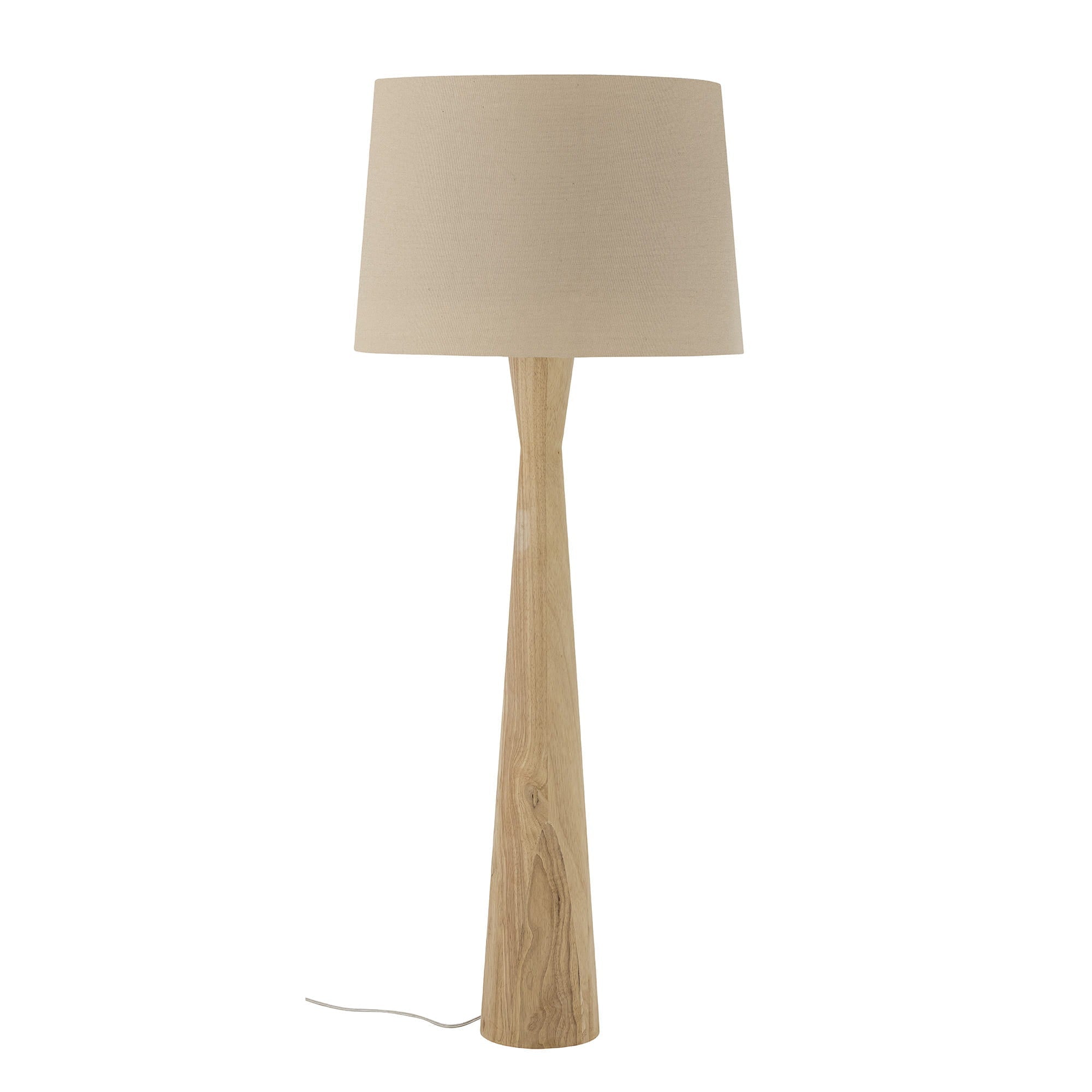 Lampa podłogowa Leonor naturalny Drewno kauczukowe Bloomingville