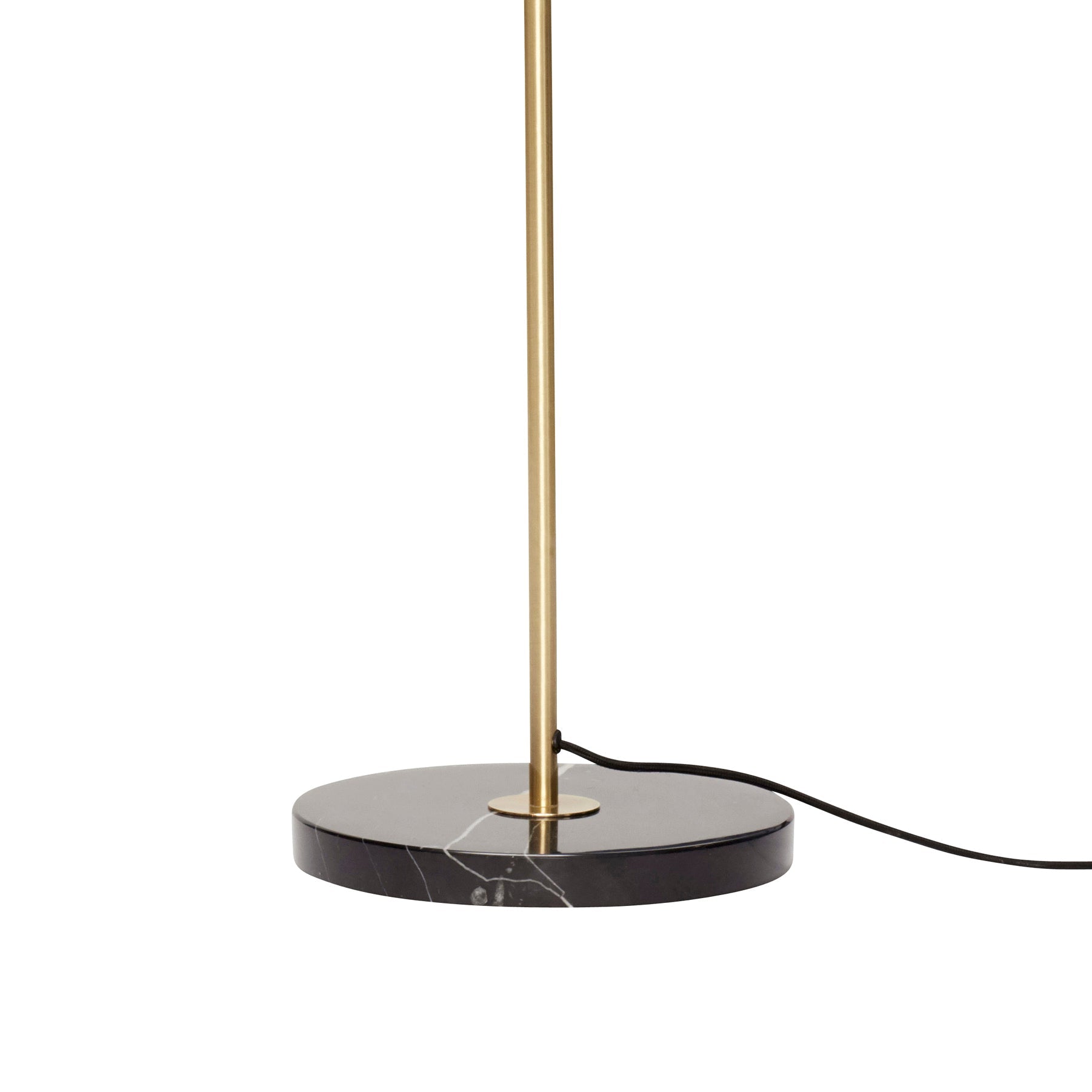 Lampa podłogowa Pipe złota marmur 168 cm Hübsch