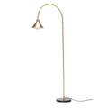 Lampa podłogowa Pipe złota marmur 168 cm Hübsch