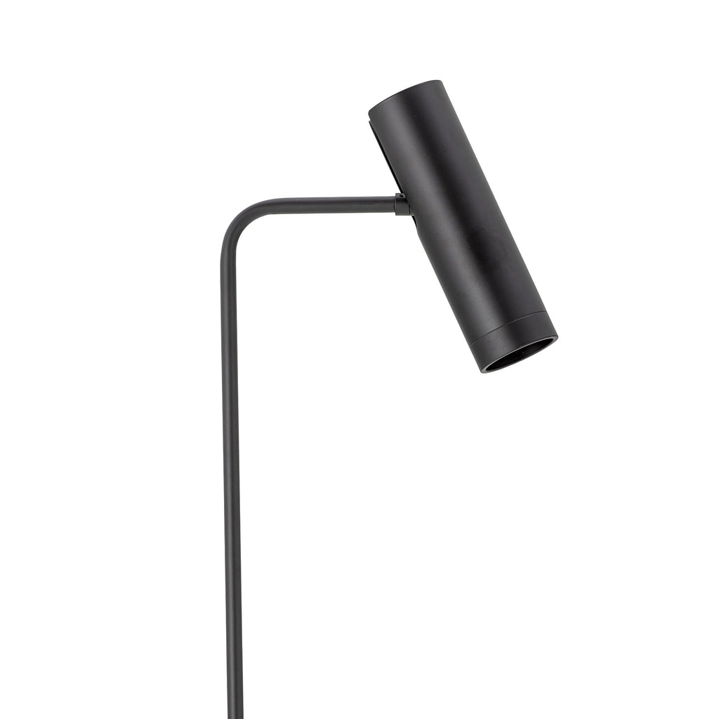Lampa podłogowa Roberto 155 cm metalowa czarna minimalistyczna Bloomingville