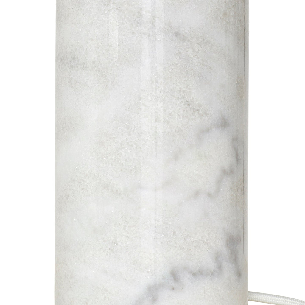 Lampa Poise biały marmur modern Hübsch