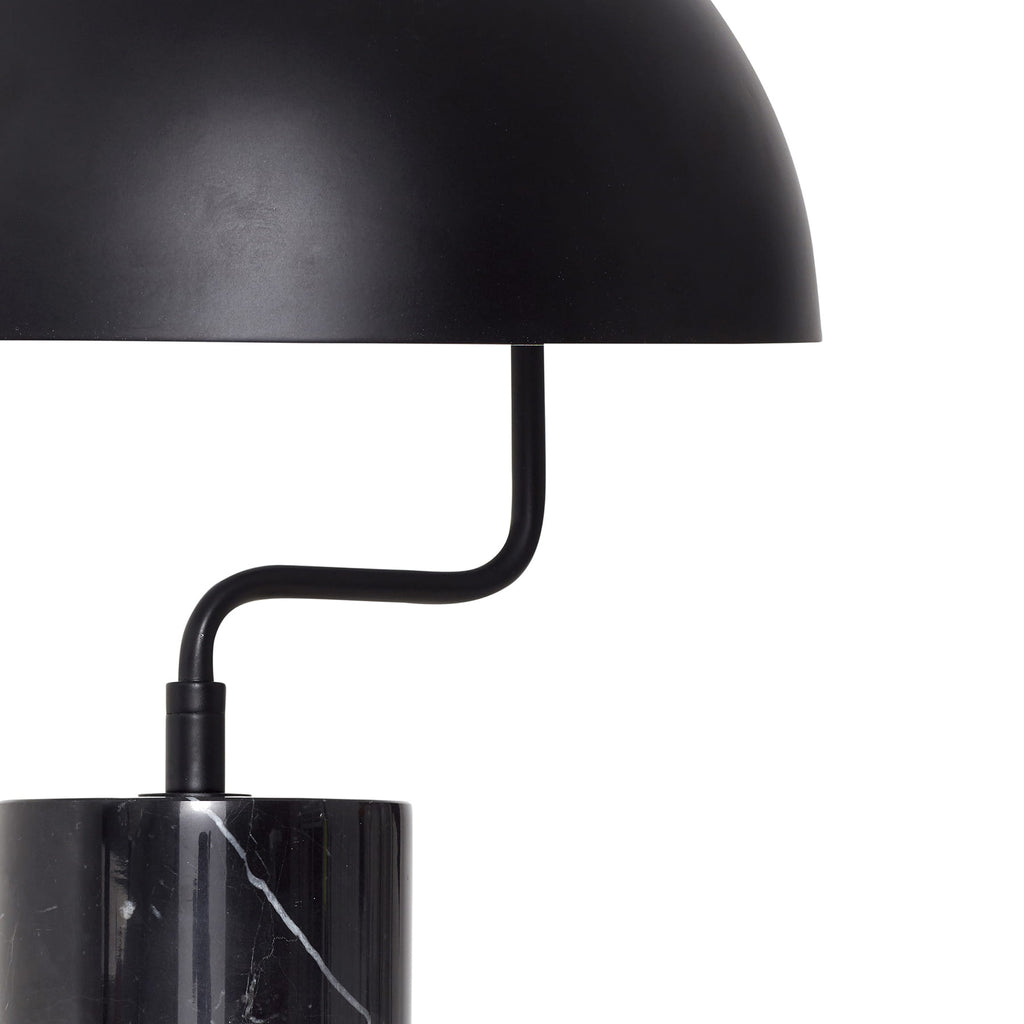 Lampa Poise czarny marmur modern Hübsch