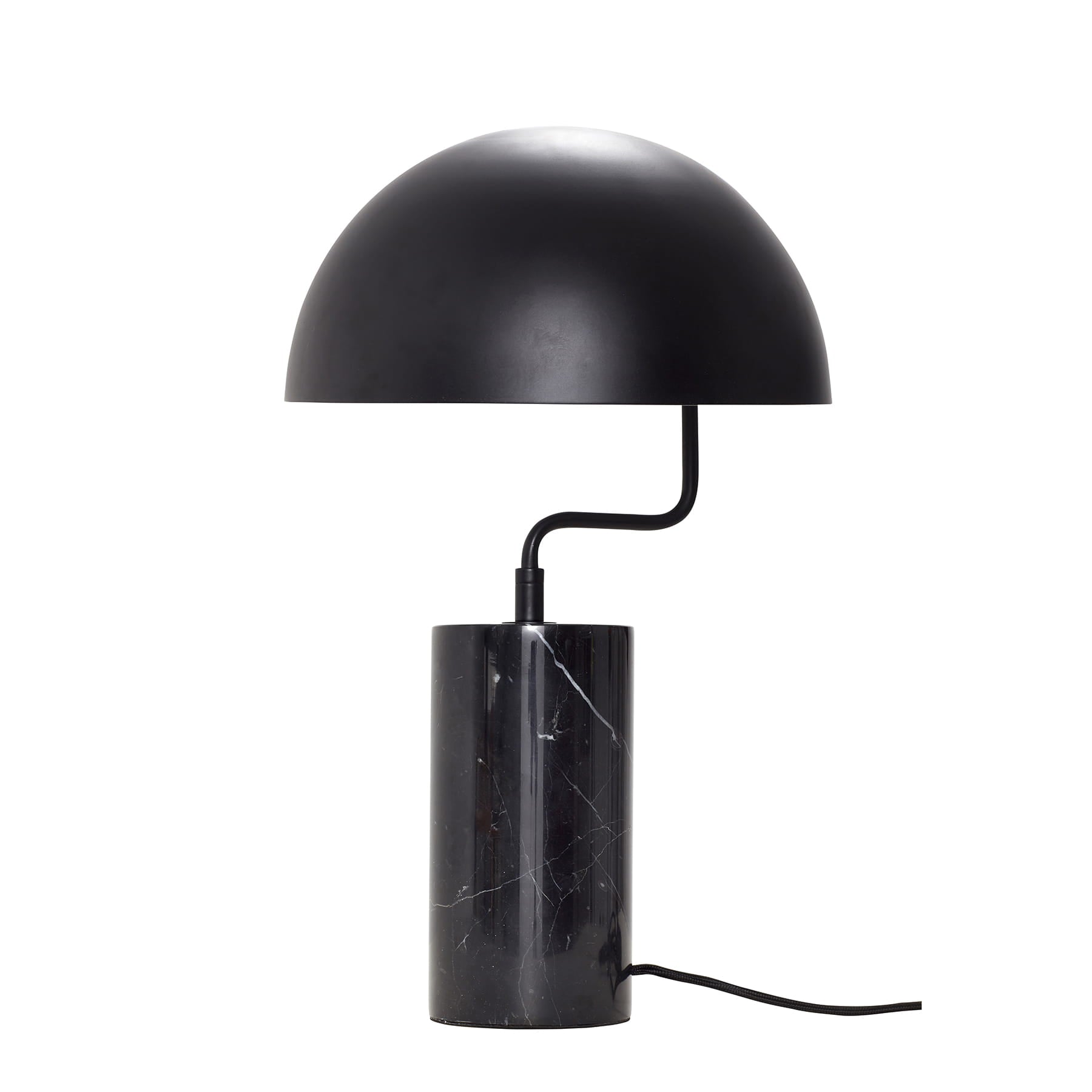 Lampa Poise czarny marmur modern Hübsch