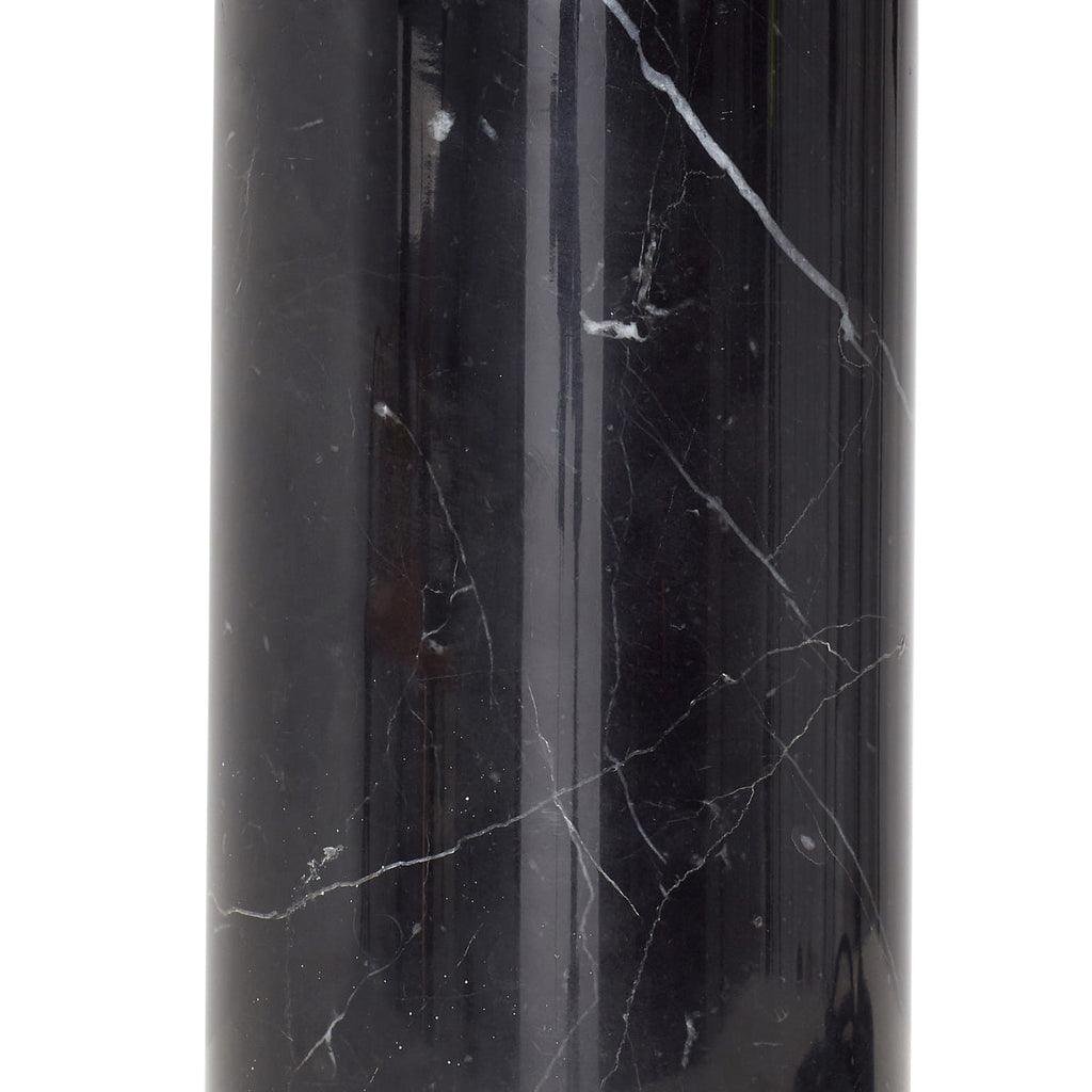 Lampa Poise czarny marmur modern Hübsch