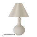 Lampa stołowa Heide biała kamionka Bloomingville
