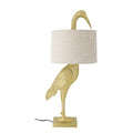 Lampa stołowa Heron złota żywica poliestrowa Bloomingville