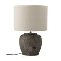 Lampa stołowa Isabelle szara kamionka Bloomingville