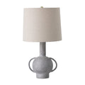 Lampa stołowa Kean szara terakota Bloomingville