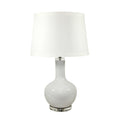 Lampa stołowa Khloe 75 cm ceramiczna szary gołębi THE HOMECEPT