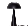 Lampa stołowa Mush metalowa czarna grzybek ø30x50cm Hübsch