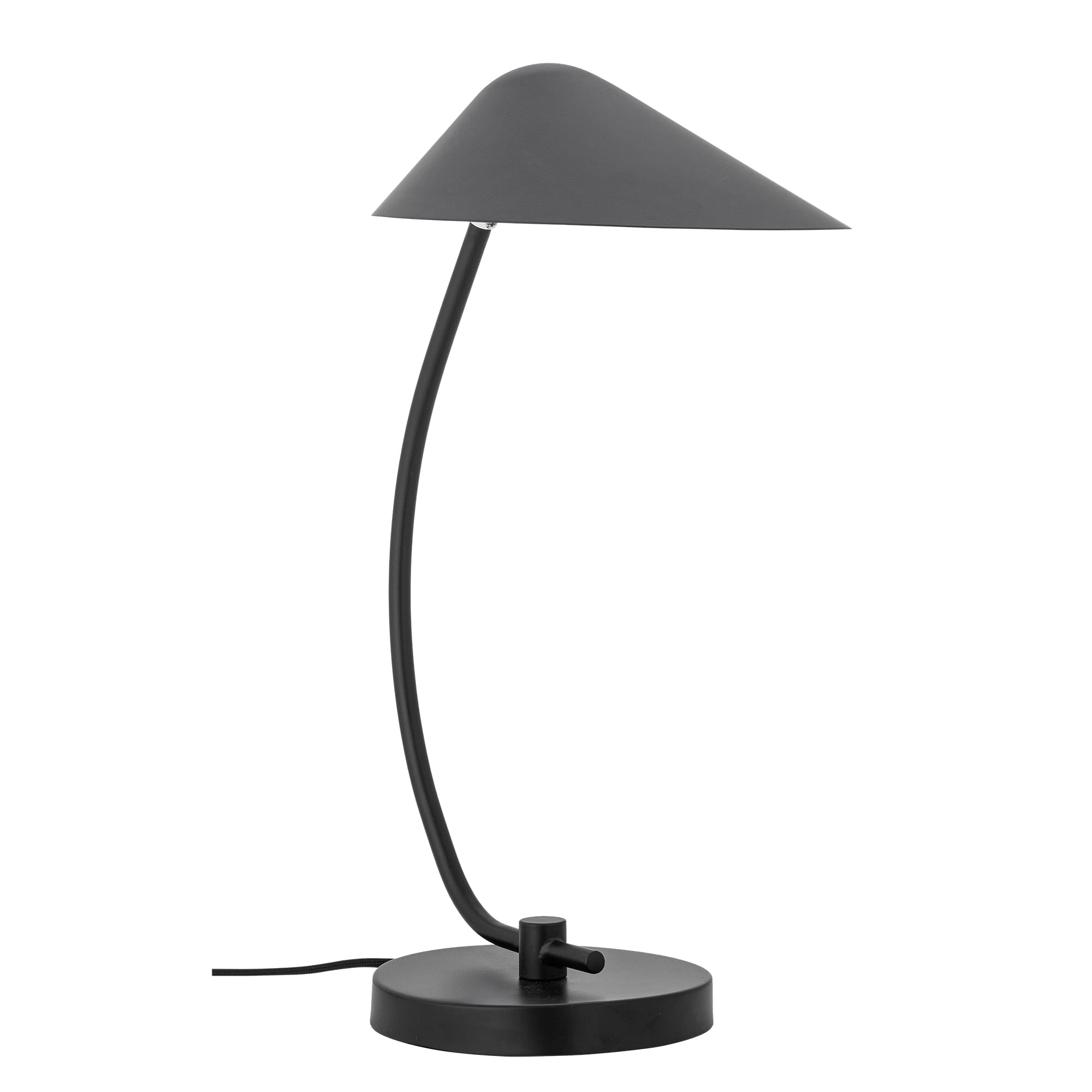 Lampa stołowa Nisella czarna metalowa Bloomingville