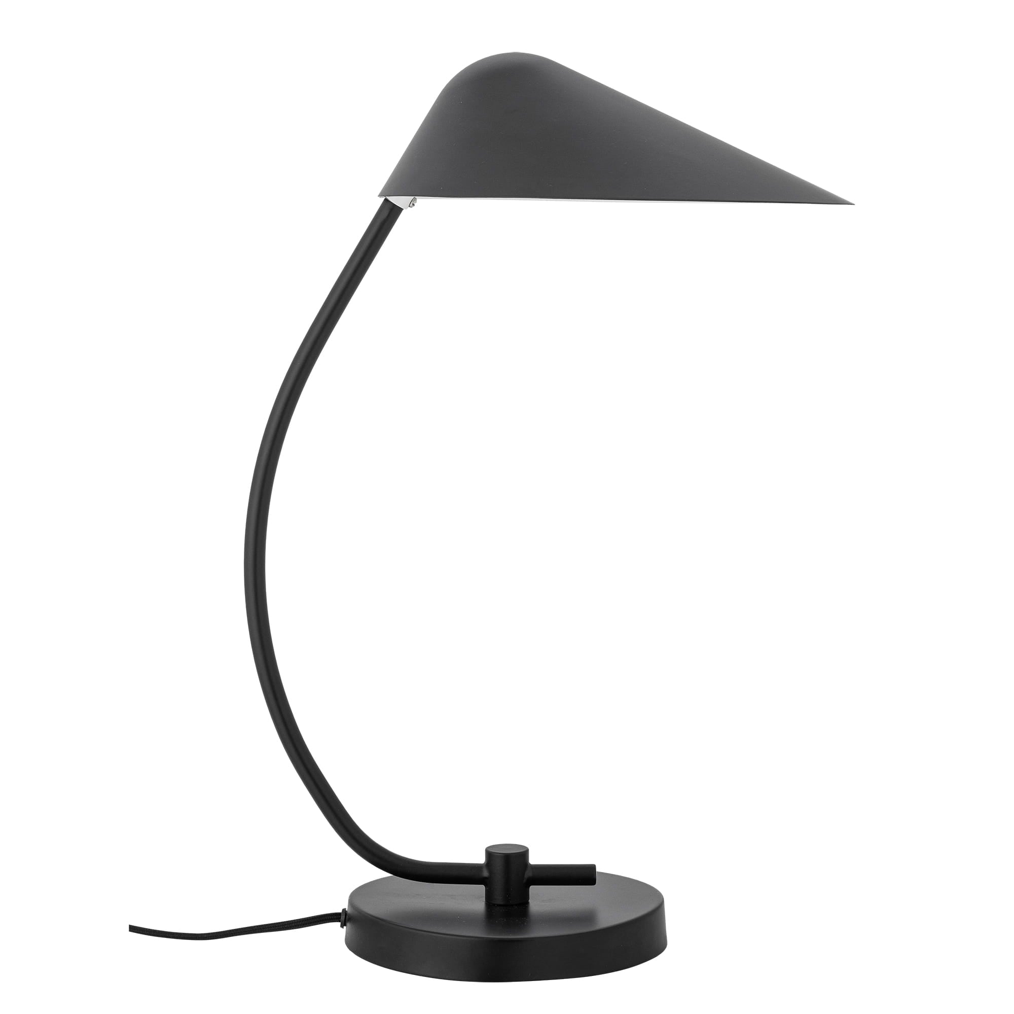 Lampa stołowa Nisella czarna metalowa Bloomingville