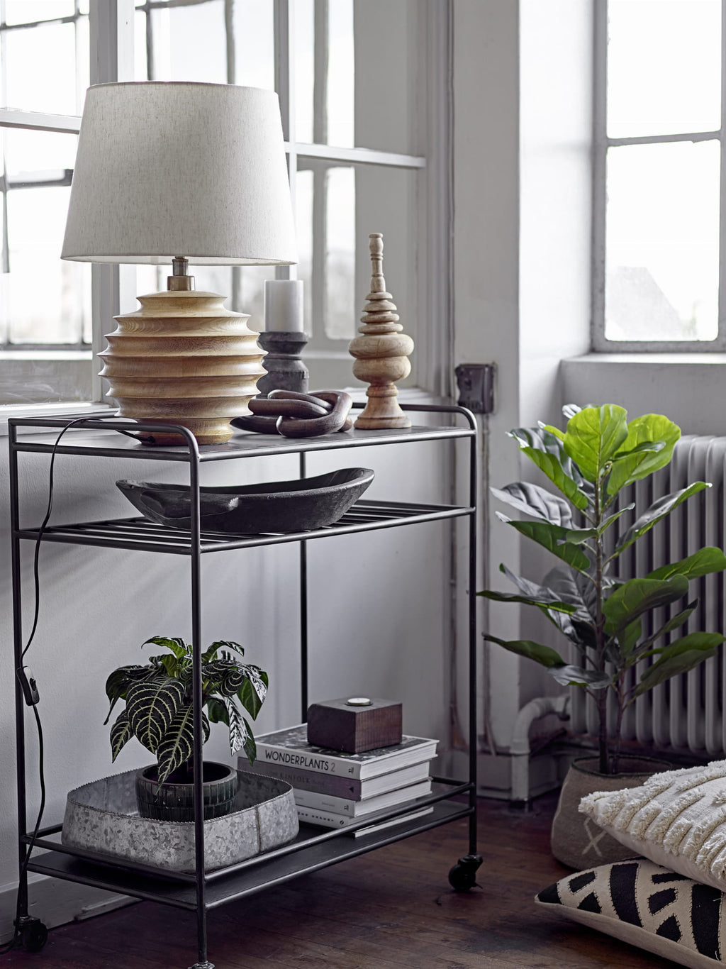 Lampa stołowa Svale naturalny Mango Bloomingville