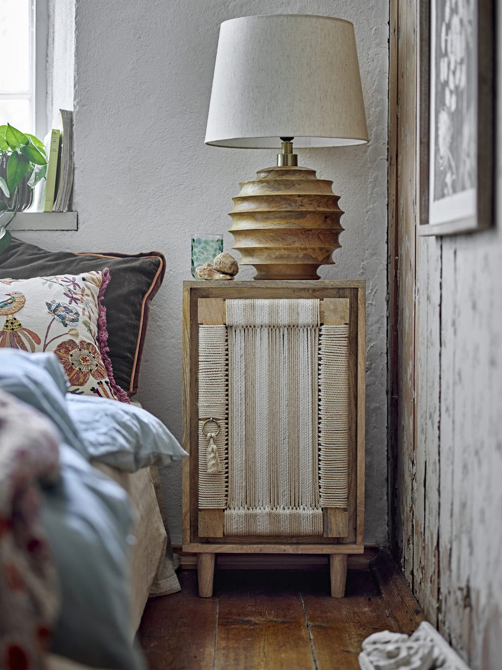 Lampa stołowa Svale naturalny Mango Bloomingville