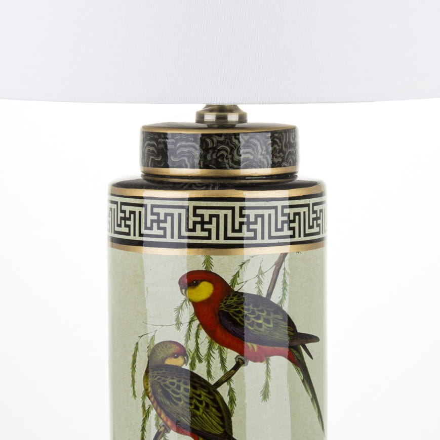 Lampa Uccello ceramiczna ptaki ø37x68cm THE HOMECEPT
