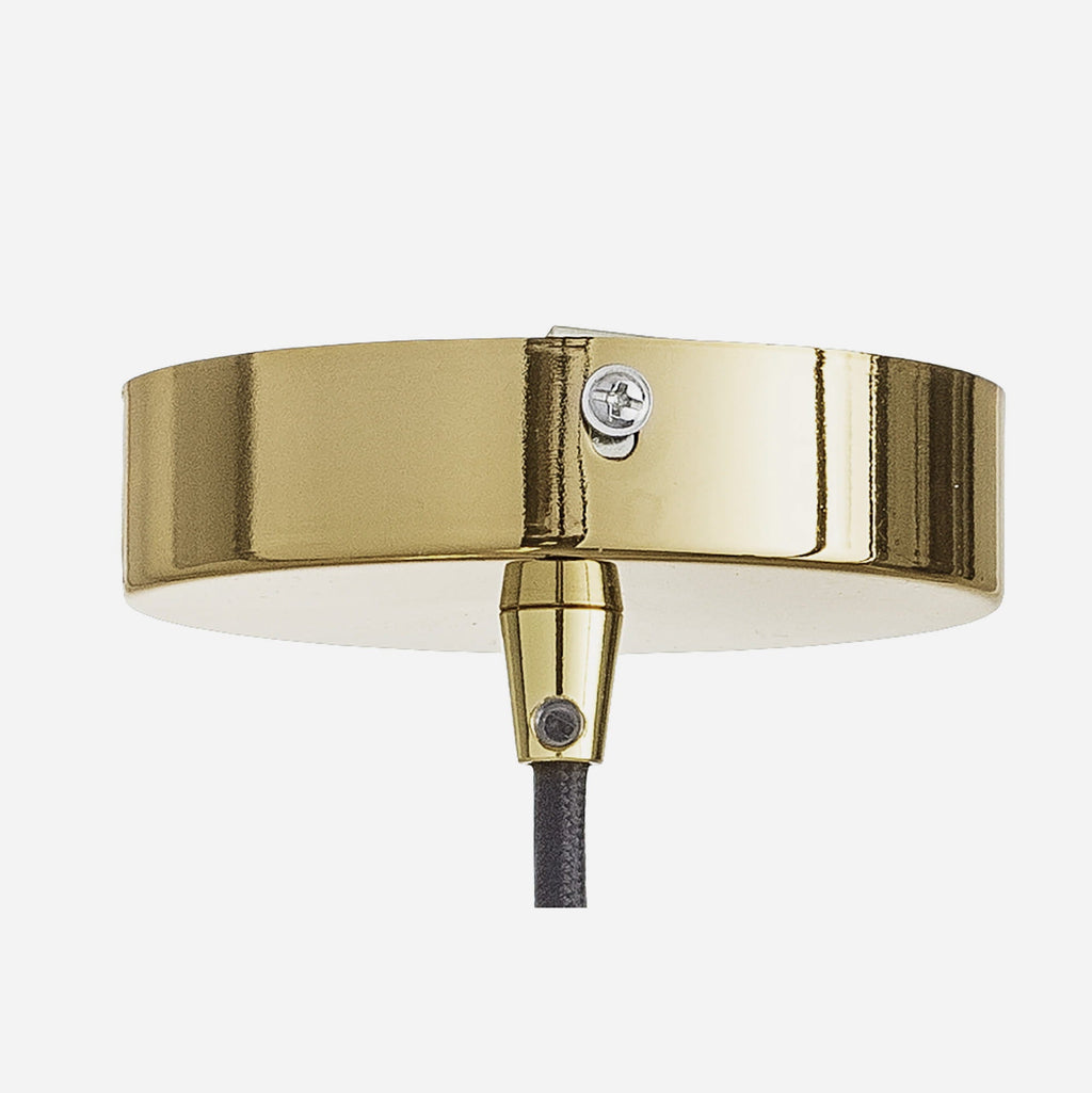 Lampa wisząca Adar zielona szklana Bloomingville Śr. 22xH20 cm Bloomingville