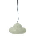 Lampa wisząca Bubble zielona metalowa Bloomingville