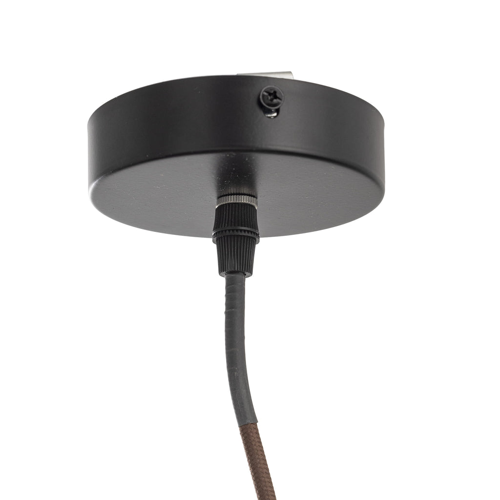 Lampa wisząca Ilua brązowa szkło Bloomingville