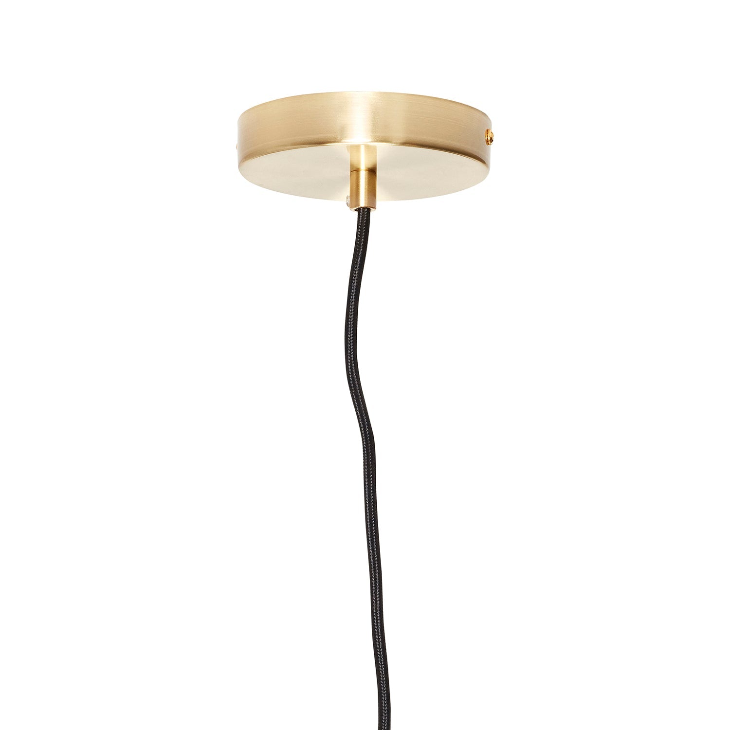 Lampa wisząca Muse biała szklana ø40x40 cm duża Hübsch