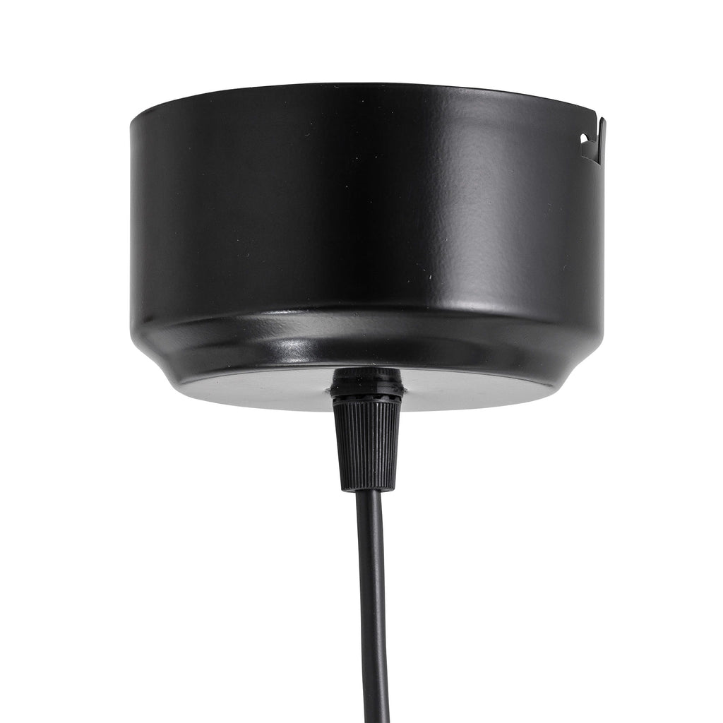Lampa wisząca Rodi czarna bambusowa Bloomingville