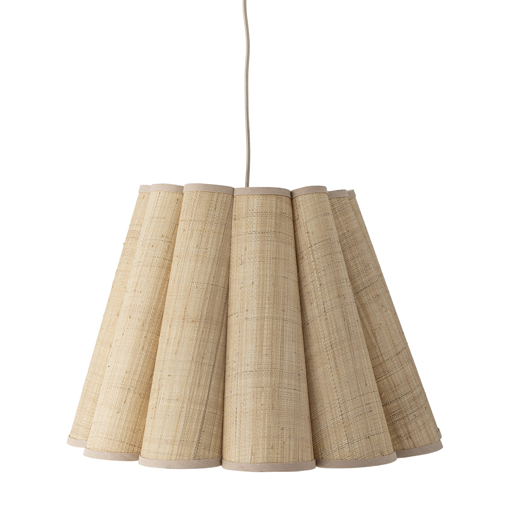 Lampa wisząca Sille naturalny rafia Bloomingville