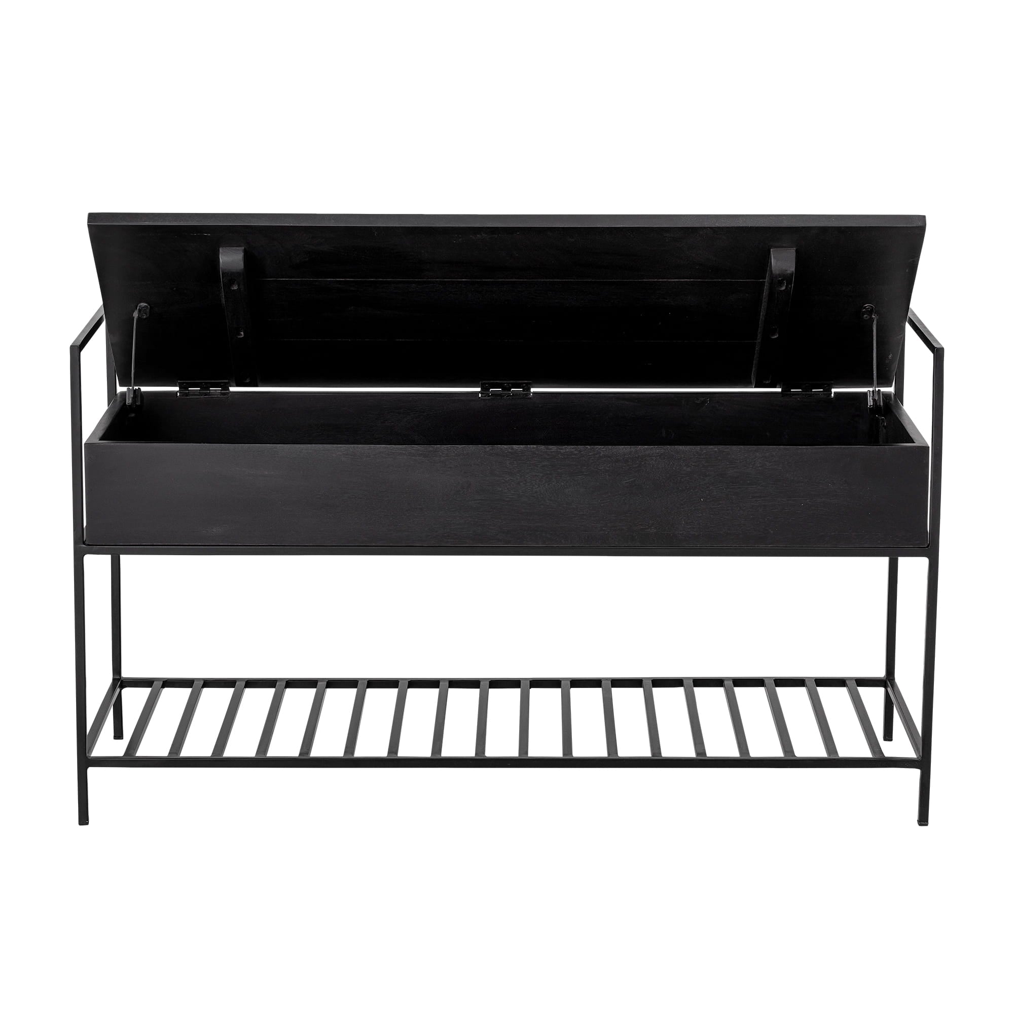 Ławka Abelone czarna FSC 100%® Mango Bloomingville