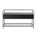 Ławka Abelone czarna FSC 100%® Mango Bloomingville