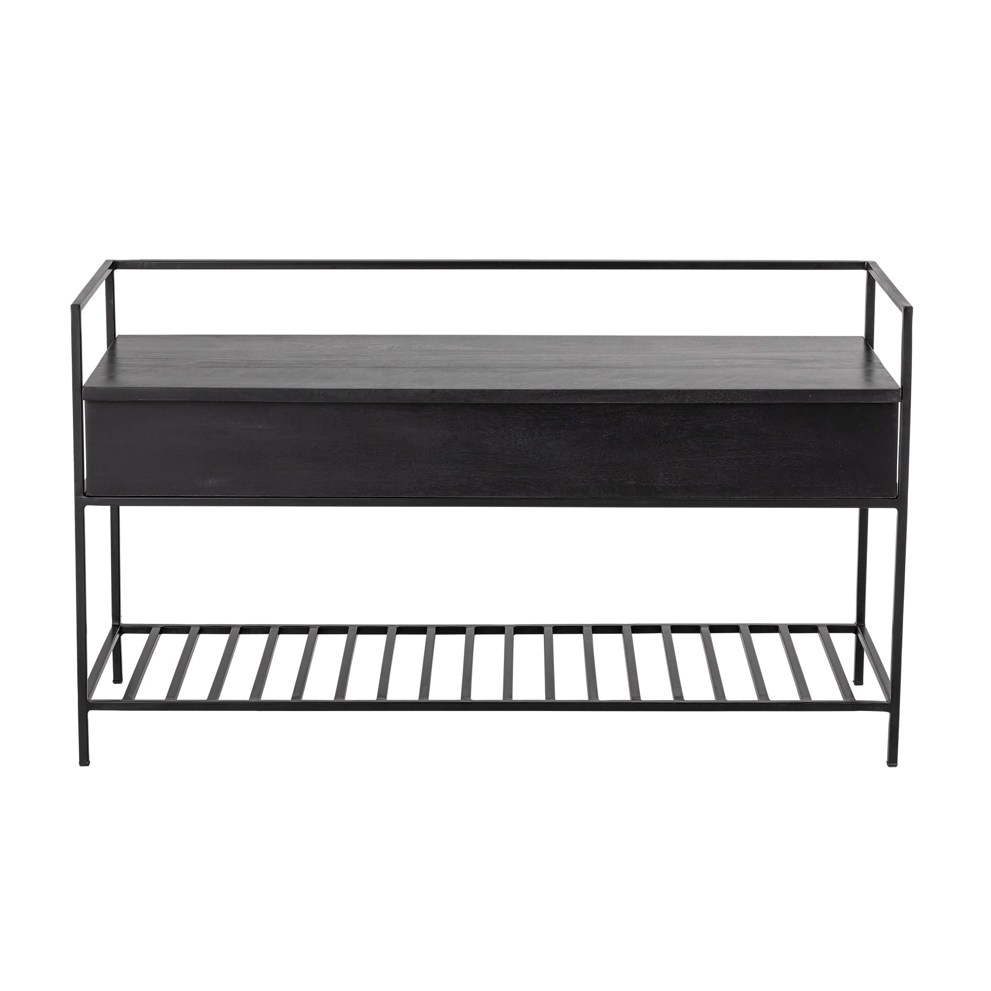 Ławka Abelone czarna FSC 100%® Mango Bloomingville