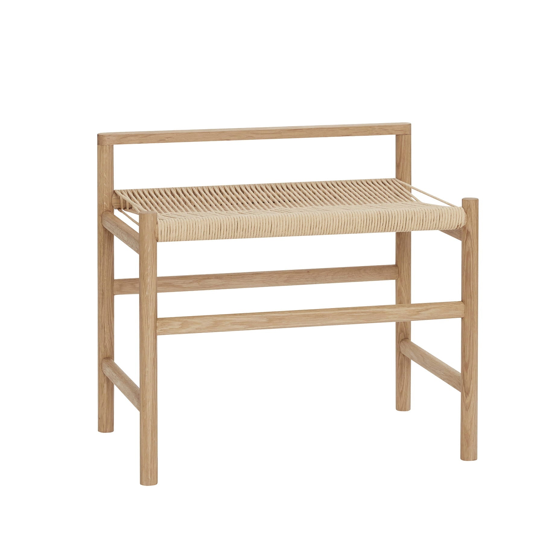Ławka Heritage mała dębowa 60x40xh55cm Hübsch