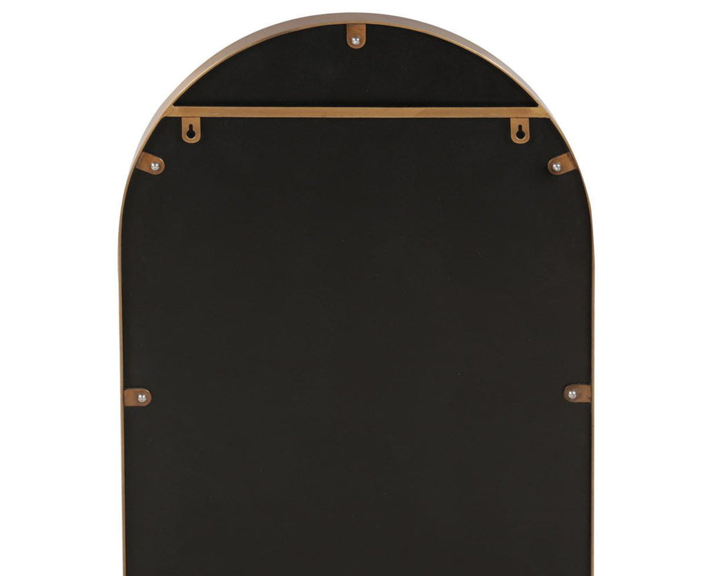 Lustro portalowe Kasa w złotej ramie 152x50 cm Zago