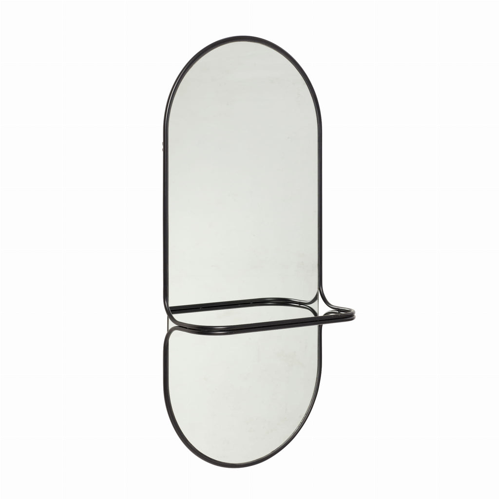 Lustro ścienne Carry czarne 46x21xh102cm Hübsch