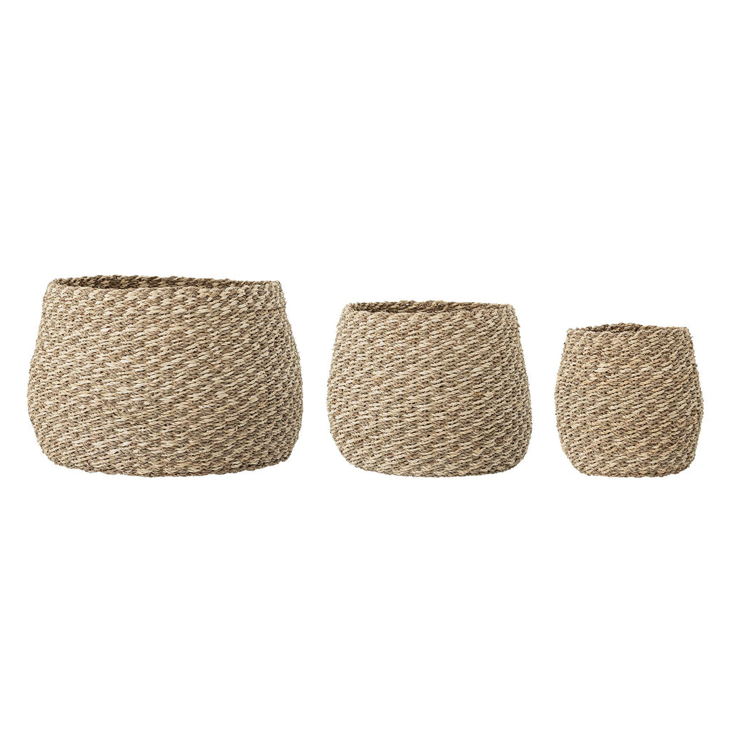 Malli Basket naturalny Trawa morska Bloomingville