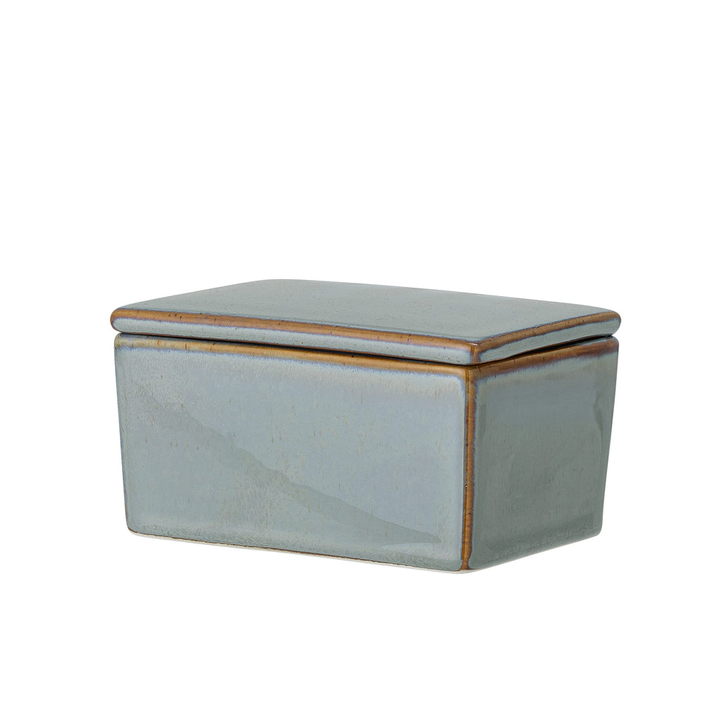 Maselniczka Pixie zielone kamionkowe 13x7x9 cm BLOOMINGVILLE Bloomingville