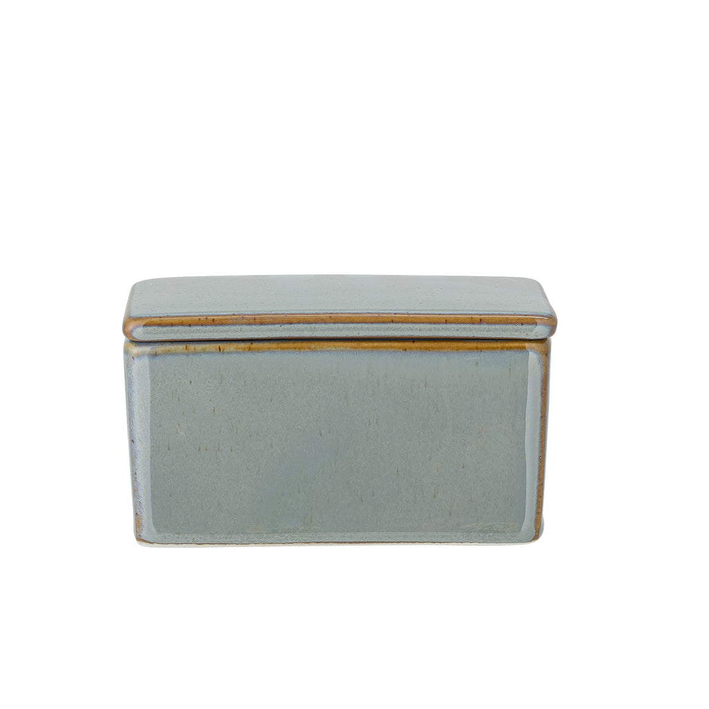 Maselniczka Pixie zielone kamionkowe 13x7x9 cm BLOOMINGVILLE Bloomingville