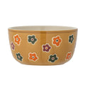 Miseczka Addy kwiatki brązowa ø12x6 cm dla dziecka Bloomingville