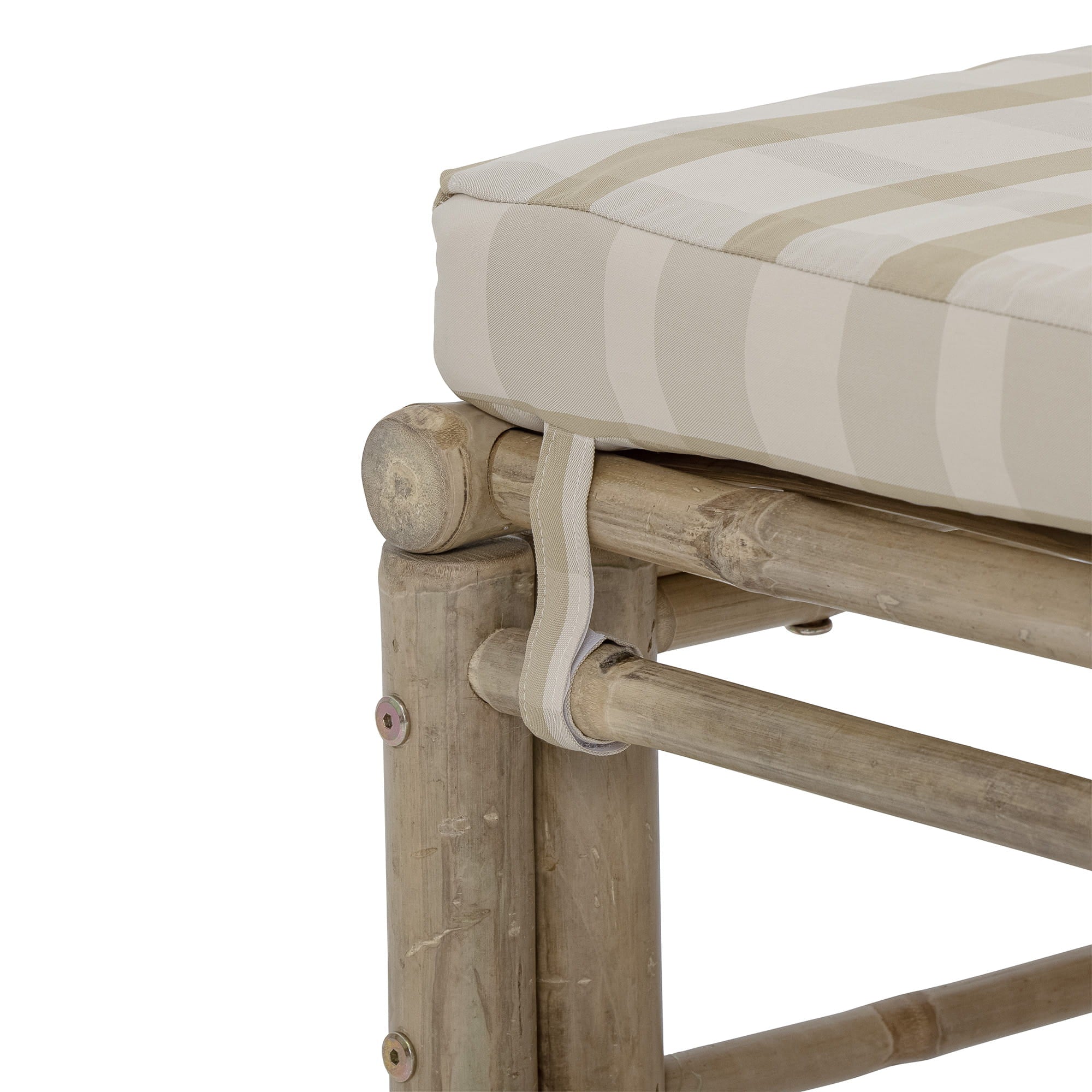 Moduł pufy Corfu naturalny bambus Bloomingville