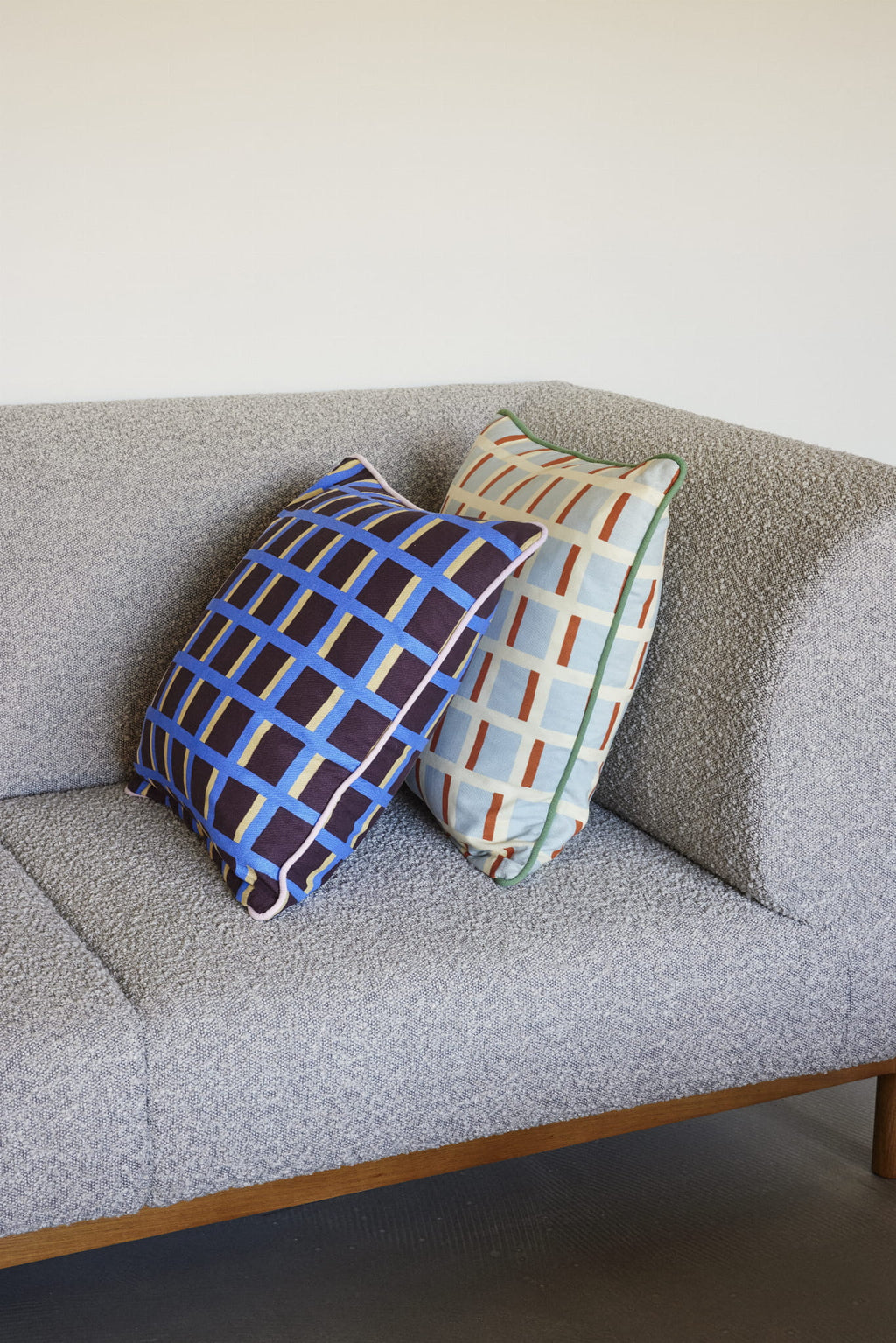 Moment Sofa 2 - osobowa Mała Szara 182x89xh80cm Hübsch