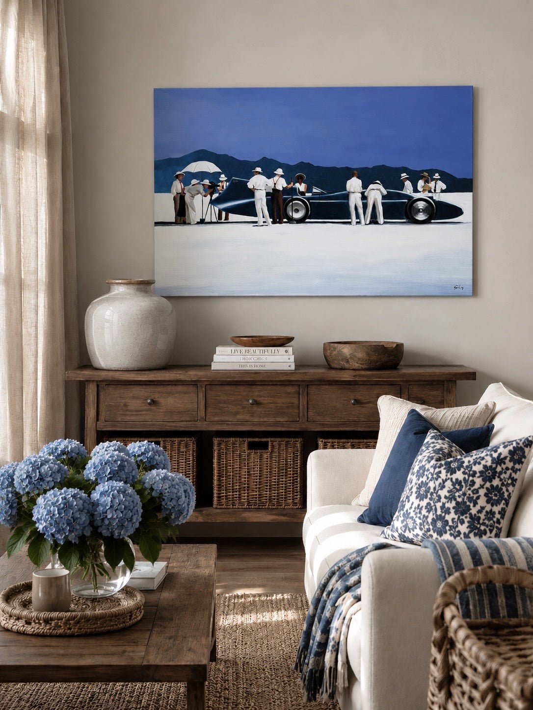 Obraz Bluebird at Bonneville 90x60 cm HOMECEPT